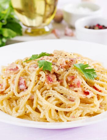 Pasta carbonara