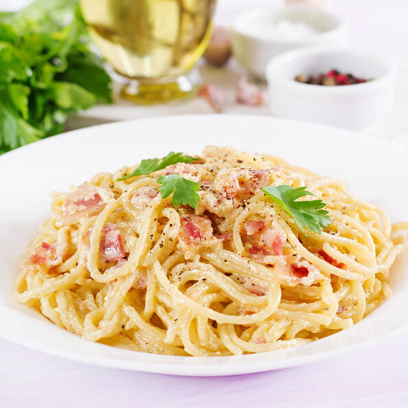 Pasta carbonara