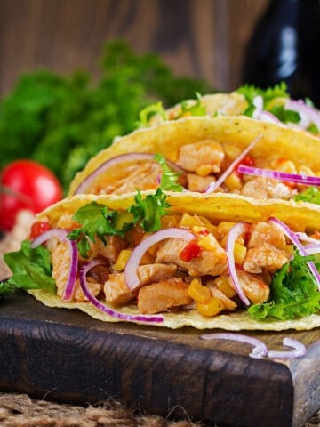 chicken tacos