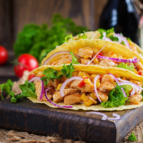 chicken tacos