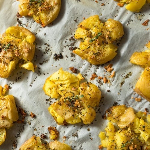 Crispy Smashed Potatoes