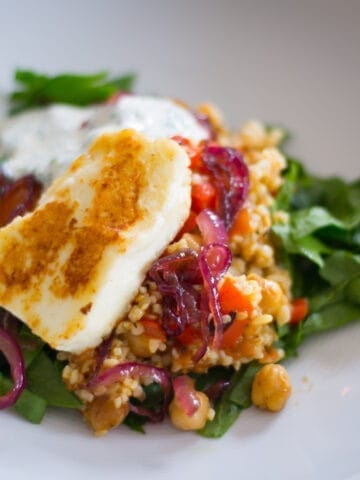 Halloumi Salad Recipe