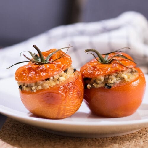 Quinoa Stuffed Tomatoes
