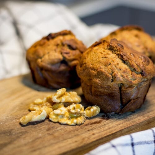 Cinnamon Banana Bread Muffins