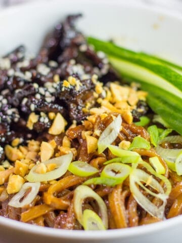 peanut butter rice noodles