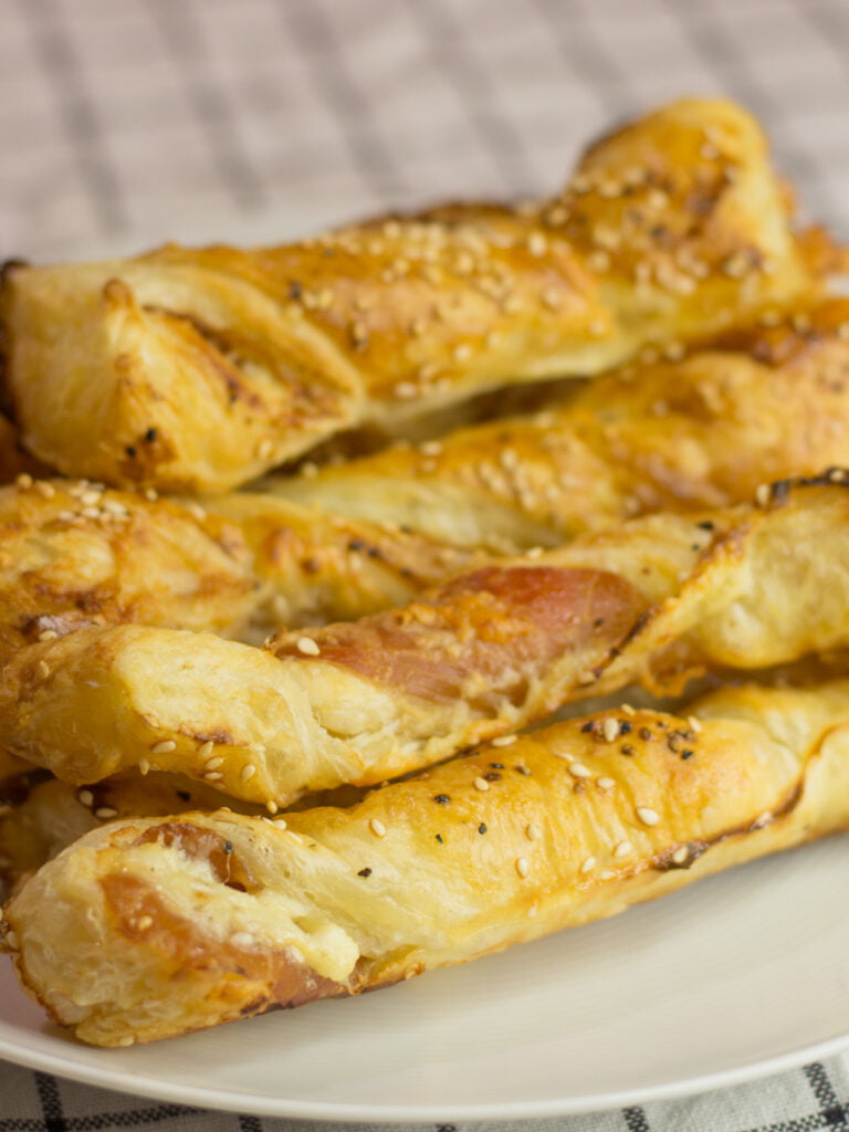 Prosciutto and Cheese Breadsticks