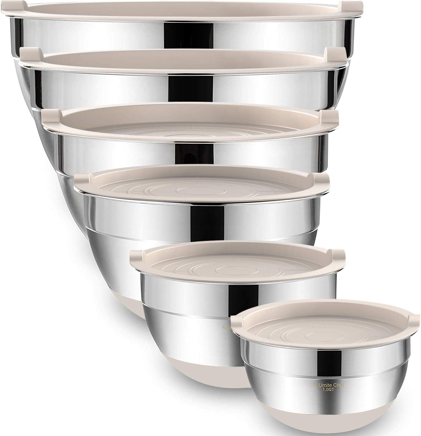 Mixing Bowls with Airtight Lids