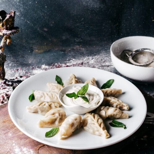 Easy Pierogi with Potatoes and Cheese