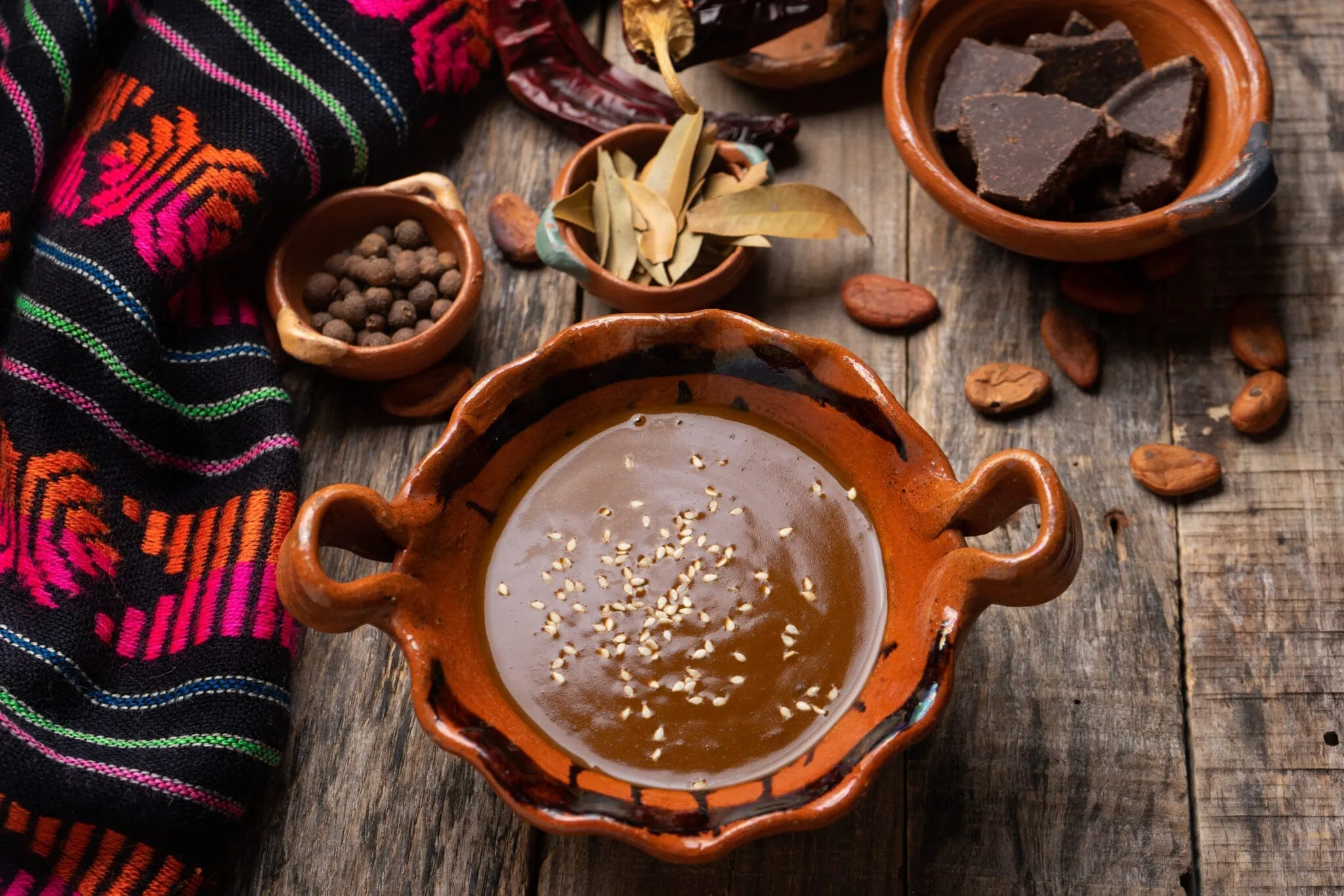Mexican mole sauce