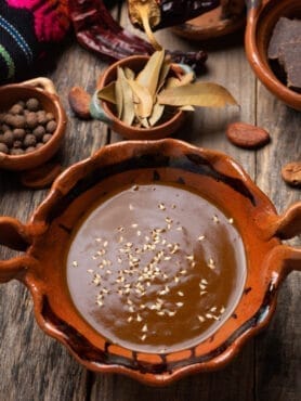 Mexican mole sauce