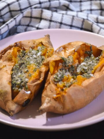 baked sweet potatoes