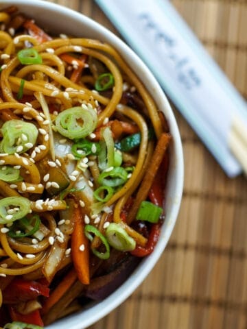 Veggie Garlic Noodles