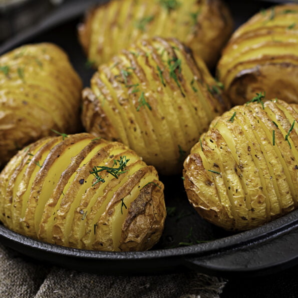 Hasselback Potatoes