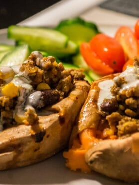 Stuffed Sweet Potatoes